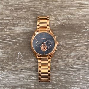 Nixon Bullet Chrono Watch Rose Gold